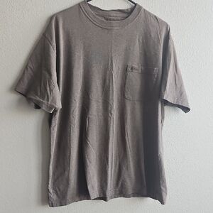 Pendleton Men's Short-Sleeve Pocket Tee in Faded Brown